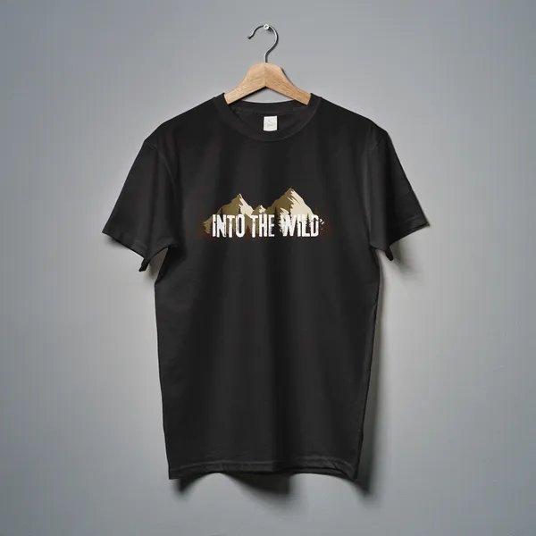 Black_Wild_Classic_Fit_Tshirt_For_Men_With_200_GSM_Biowashed_Cotton_Single_Jersey_Fabric