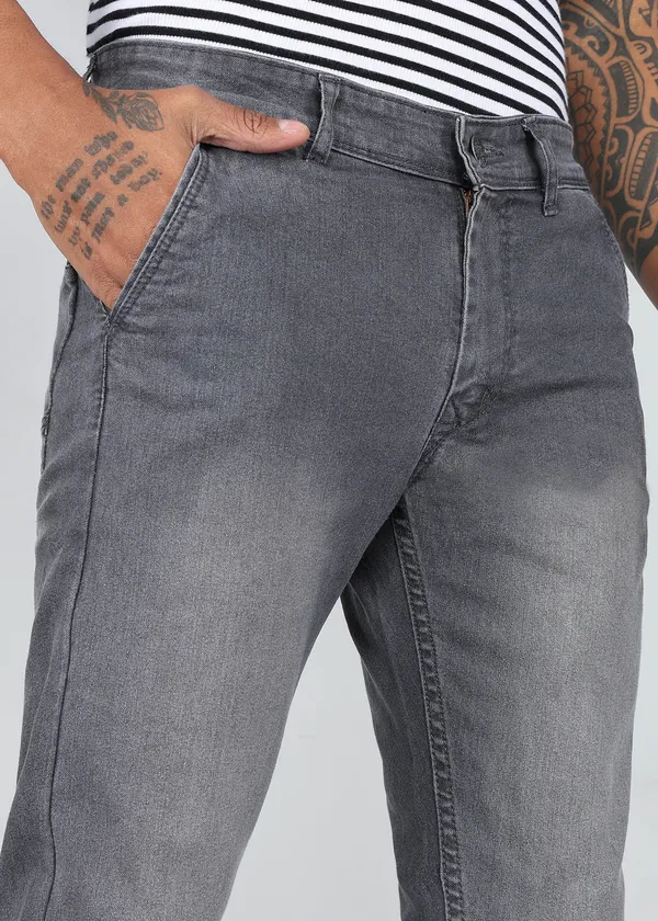 Dark_Grey_Tapered_Fit_Washed_Jeans_For_Men_With_Cotton_And_Viscose_Blend_Fabric