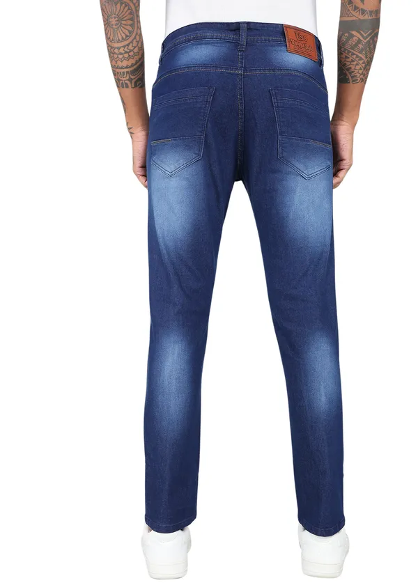 Blue_Tapered_Fit_Solid_Jeans_For_Men_With_Cotton_And_Viscose_Blend_Fabric
