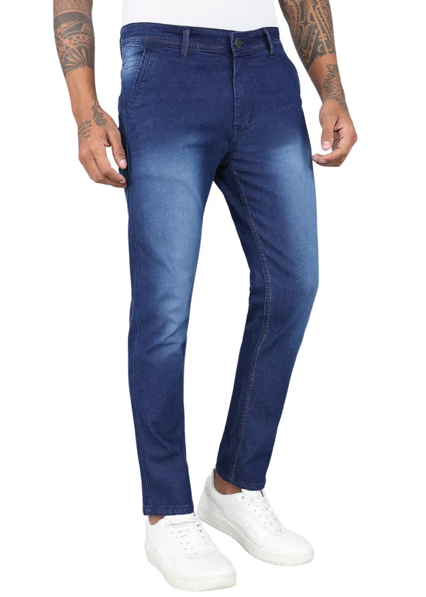 Blue_Tapered_Fit_Solid_Jeans_For_Men_With_Cotton_And_Viscose_Blend_Fabric
