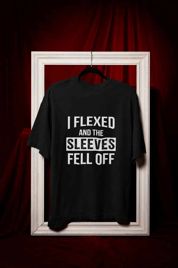 Flex_Oversized_Fit_Black_Tshirt_With_240_GSM_Premium_Biowashed_Cotton_Loopknit_Fabric