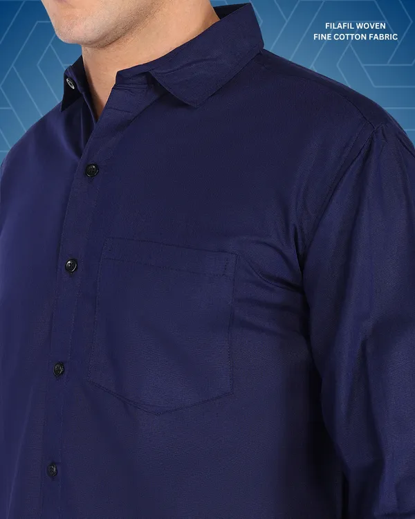 Navy_Blue_Solid_Casual_Cotton_Blend_Shirt_For_Men