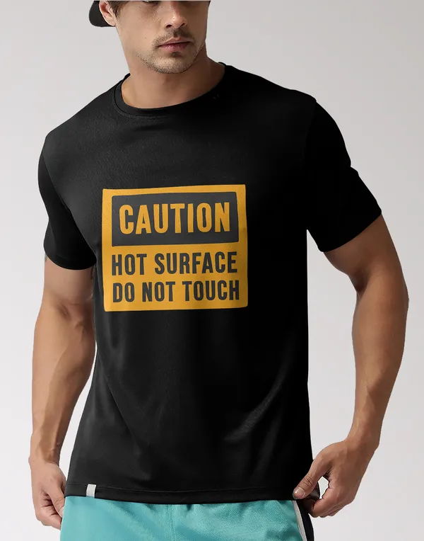 Black_Caution_Classic_Fit_Tshirt_For_Men_With_200_GSM_Biowashed_Cotton_Single_Jersey_Fabric