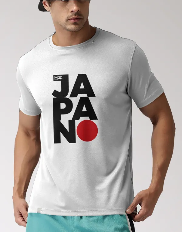 White_Japan_Classic_Fit_Tshirt_For_Men_With_200_GSM_Biowashed_Cotton_Single_Jersey_Fabric