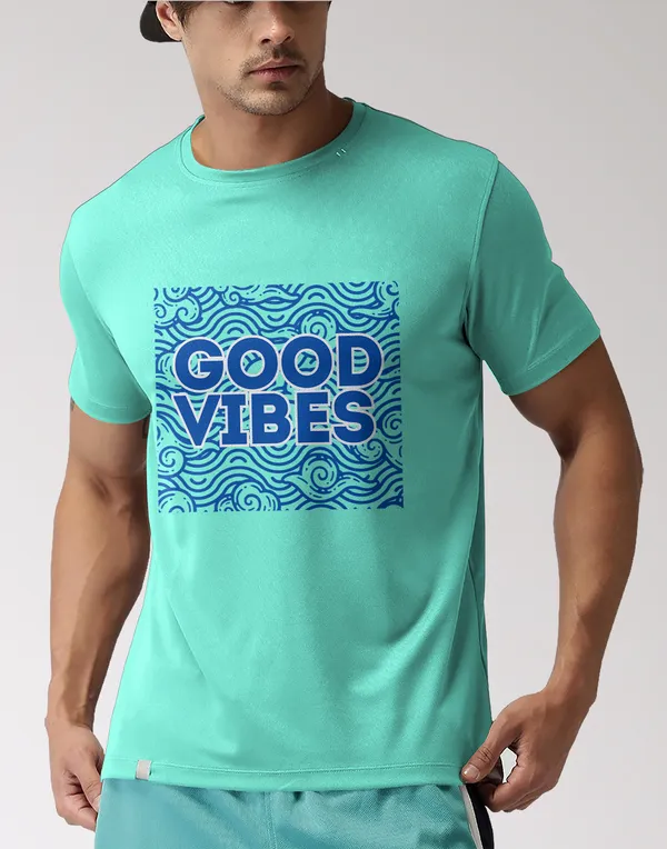 Mint_Good_Vibes_Classic_Fit_Tshirt_For_Men_With_200_GSM_Biowashed_Cotton_Single_Jersey_Fabric