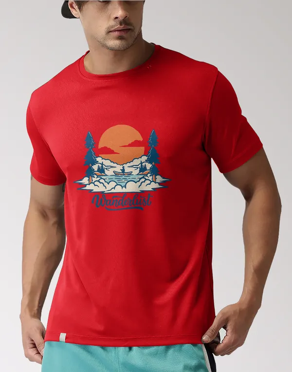 Red_Wanderlust_Classic_Fit_Tshirt_For_Men_With_200_GSM_Biowashed_Cotton_Single_Jersey_Fabric