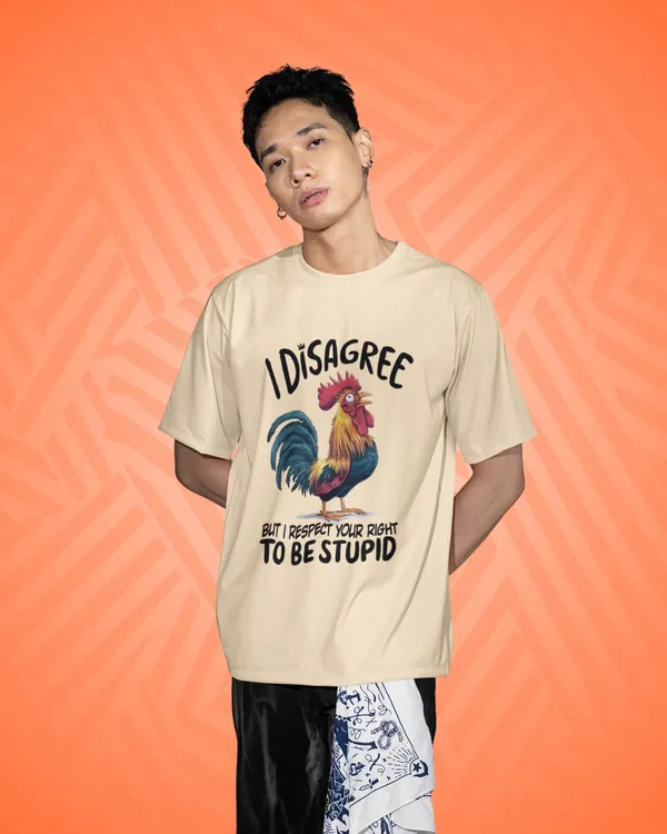 Right_to_be_Stupid_Oversized_Korean_Fit_Cream_Tshirt_With_240_GSM_Premium_Biowashed_Cotton_Loopknit_Fabric