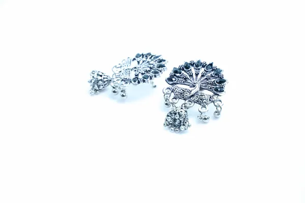 Silver_Oxidised_Earring