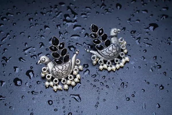 Silver_Oxidized_Chand_Bali