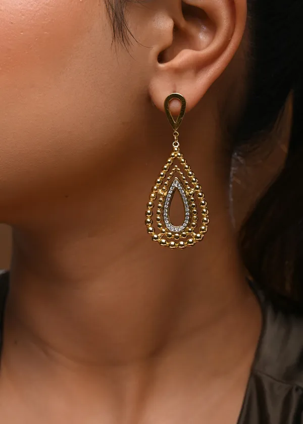 Ornate_Gold-Toned_Beaded_Teardrop_Drop_Earrings_with_Cubic_Zirconia