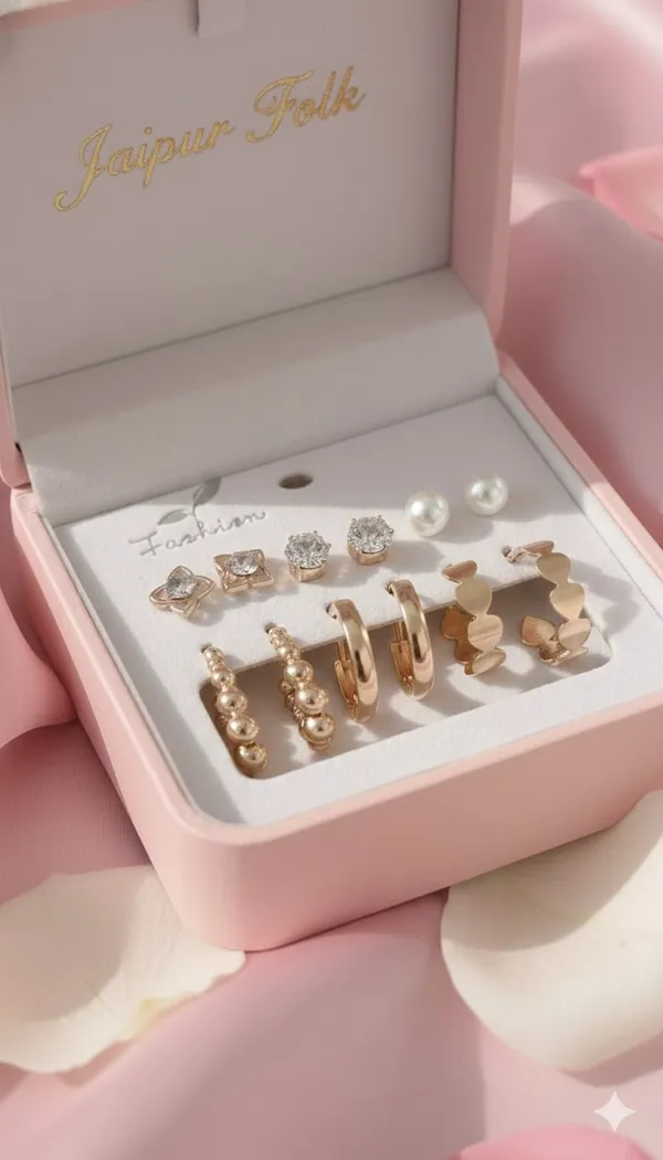 Set_of_6_Pairs_Gold-Toned_Geometric_Stud_&_Hoop_Earrings