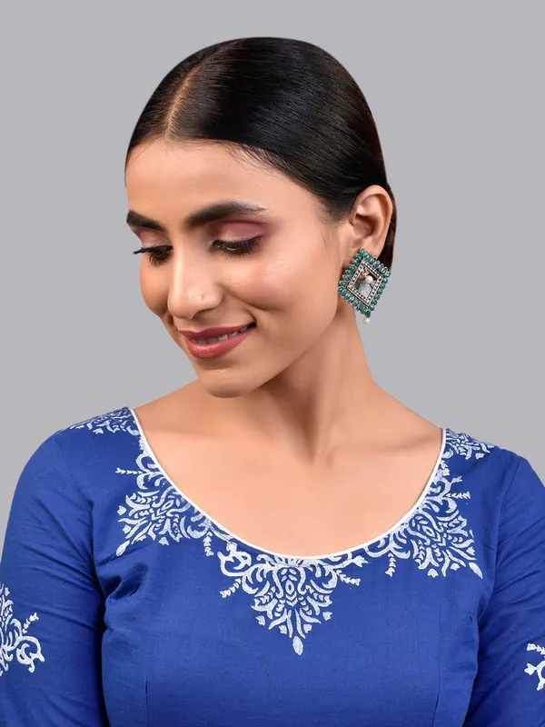 Silver_Oxidised_Earring