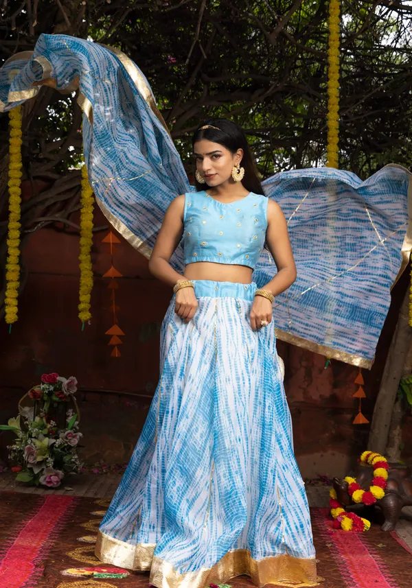 Vedika_Blue_Tie_Dye_Lehenga