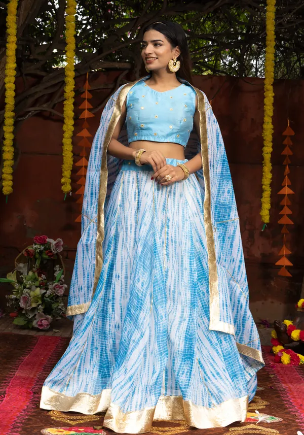 Vedika_Blue_Tie_Dye_Lehenga