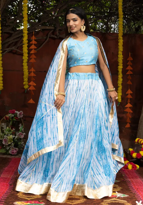 Vedika_Blue_Tie_Dye_Lehenga