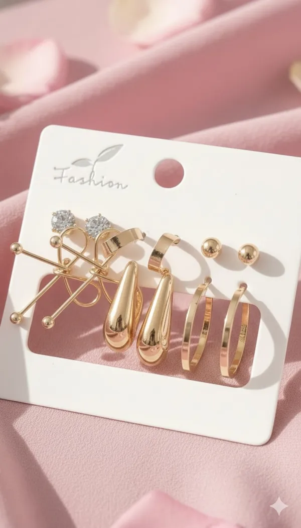 Set_of_6_Pairs_Gold-Toned_Stud_&_Hoop_Fashion_Earrings