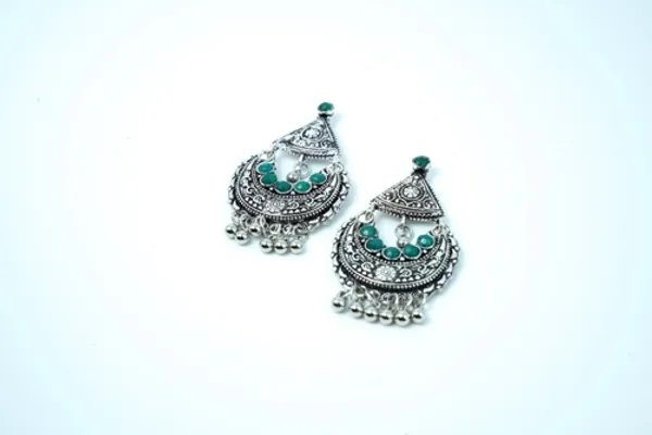 Silver_Oxidised_Earring