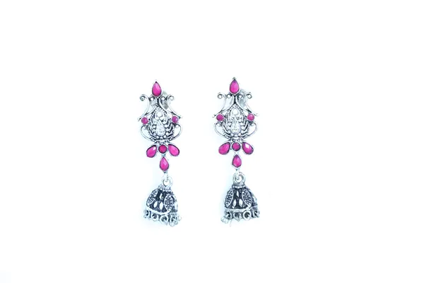 Silver_Oxidised_Earring