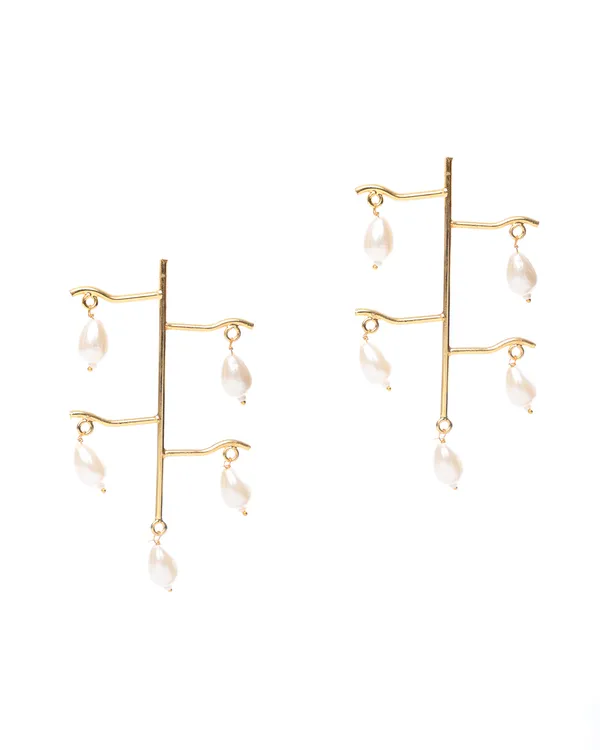 Gold-Toned_Abstract_Tree_Drop_Earrings_with_Faux_Pearl_Dangles