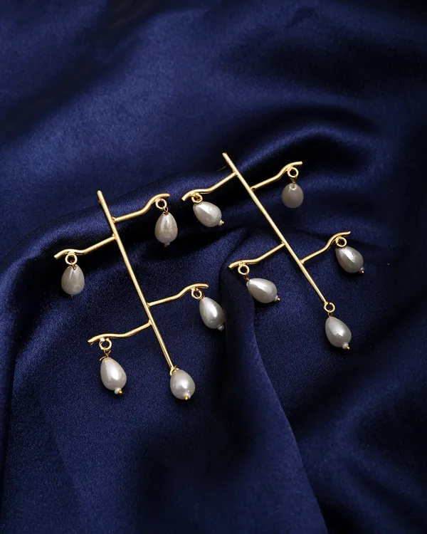 Gold-Toned_Abstract_Tree_Drop_Earrings_with_Faux_Pearl_Dangles
