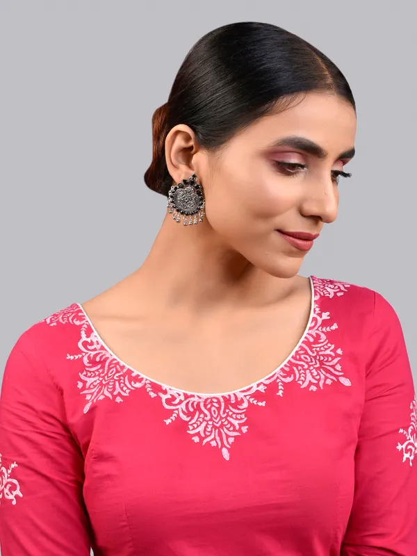 Silver_Oxidised_Earring