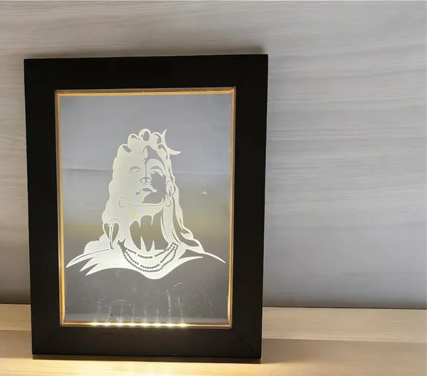 3D_Illusion_Led_Wooden_Frame_(Adiyogi)