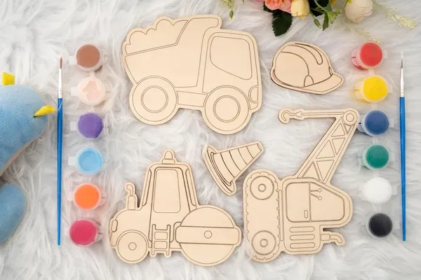 Diy_Mdf_Construction_Vehicle_Theme_Kit