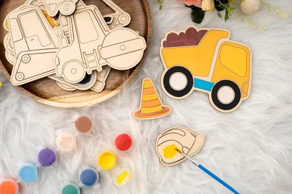 Diy_Mdf_Construction_Vehicle_Theme_Kit