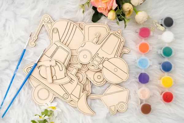 Diy_Mdf_Construction_Vehicle_Theme_Kit