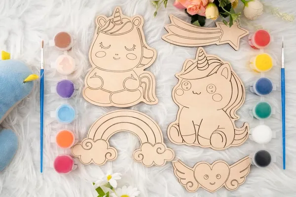 Diy_Mdf_Unicorn_Theme_Kit