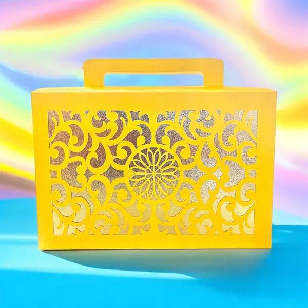 Pack_Of_25_Yellow_Laser_Cut_Fancy_Paper_Box
