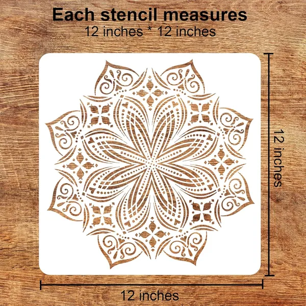 9_Pieces_For_Stencil_Mandala