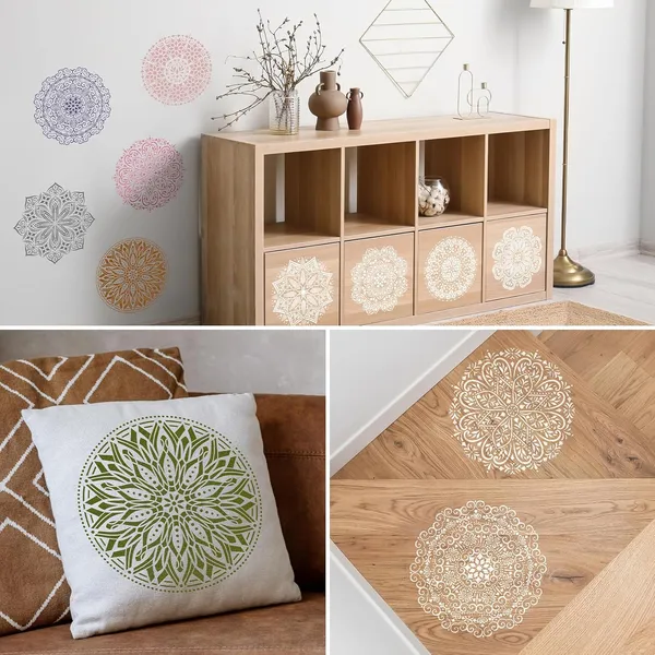 9_Pieces_For_Stencil_Mandala