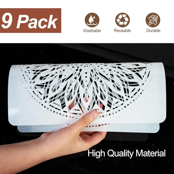 9_Pieces_For_Stencil_Mandala