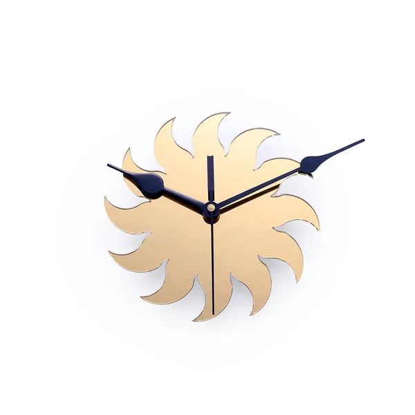 Gold_Acrylic_Surya_Namaskar_Wall_Clock_For_Home_And_Office_|_Vaastu_Clock
