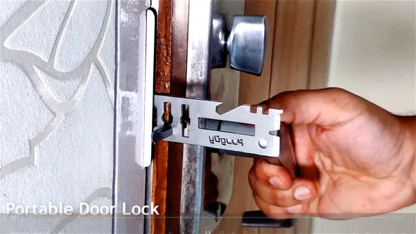 Silver_Metal_Finish_Portable_Door_Lock_For_Commercial_&_Domestic_Use_|_With_Edc_Tools_Door_Lock