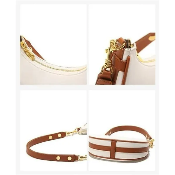 White_Crossbody_Bag_for_Women_|_Versatile_PU_Leather_Shoulder_Bag