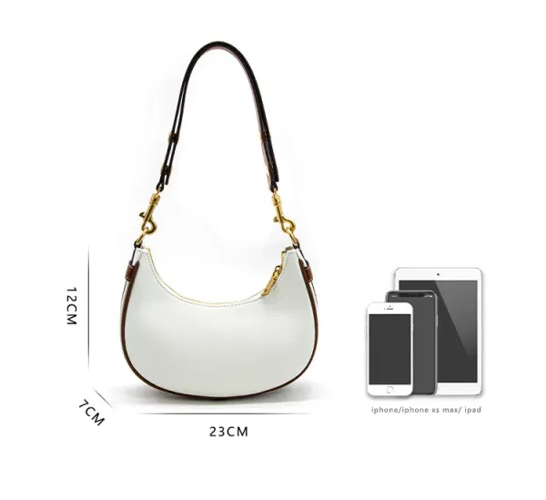 White_Crossbody_Bag_for_Women_|_Versatile_PU_Leather_Shoulder_Bag