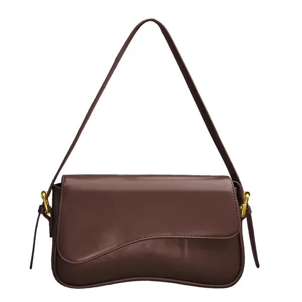 Brown_Women'S_Shoulder__Crossbody_Bag_With_Inner_Zip_Pocket__Stylish,_Functional__Perfect_For_Daily_Use