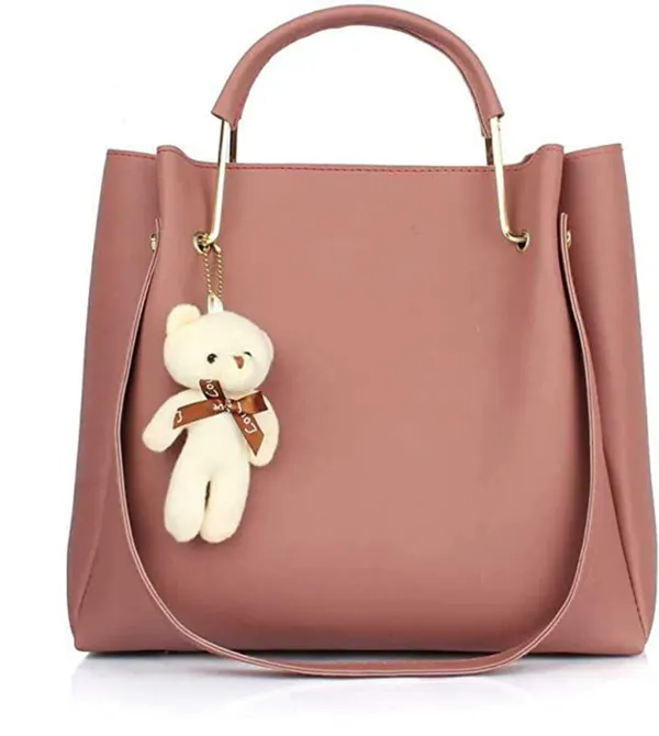 Pink_Handbag_Set_for_Women_|_Combo_PU_Leather_Shoulder_Bags_(Set_of_4)