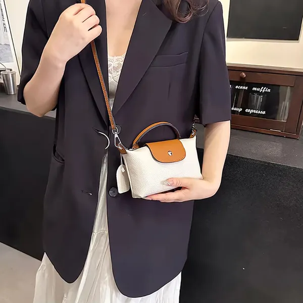 White_Women_S_Pu-_Leather_Crossbody_Wing_Bag_-_Casual,_Fashionable,_Lightweight_And_Portable