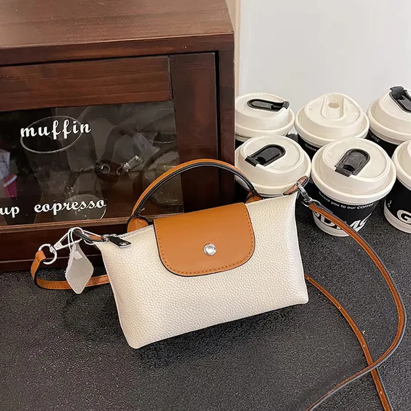White_Women_S_Pu-_Leather_Crossbody_Wing_Bag_-_Casual,_Fashionable,_Lightweight_And_Portable