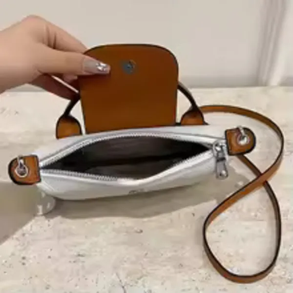 White_Women_S_Pu-_Leather_Crossbody_Wing_Bag_-_Casual,_Fashionable,_Lightweight_And_Portable