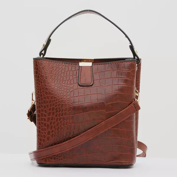 Brown_Womens_Mini_Bucket_Purse_Patterend_Shoulder_Bag_Small_Phone_Purse_Crossbody_Wallet_Bag