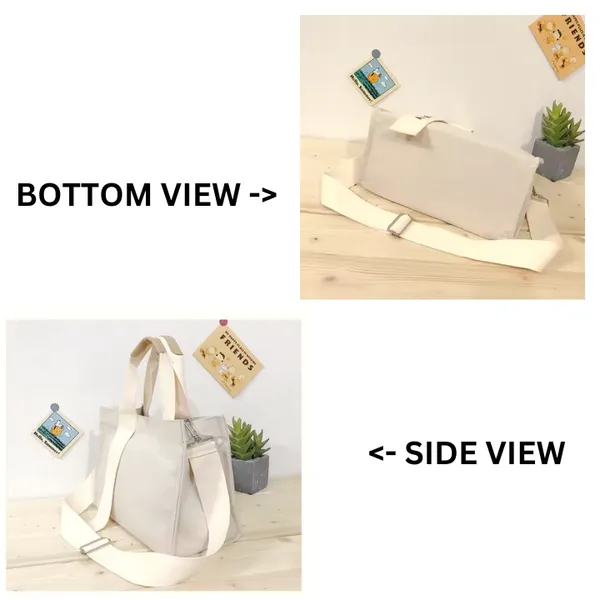 White_Korean_Canvas_Tote_Bag_-_Large-Capacity_Handbag_With_Big_Compartment,_2_Inner_Pockets__Dual_Handles