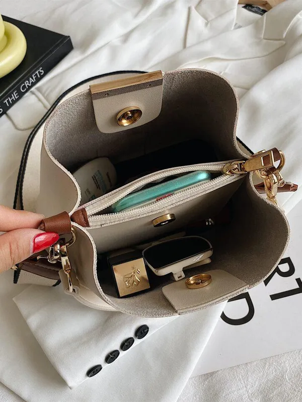 Cream_Handbag_for_Women_|_Elegant_PU_Leather_with_Spacious_Design_&_Double_Handles