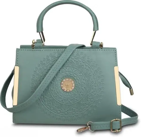 Purple_Pu-Leather_Women'S_Satchel_Bag
