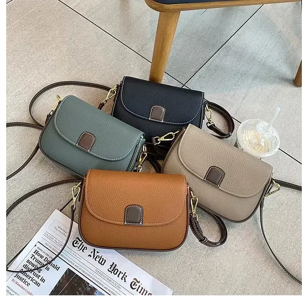Tan_Women'S_Shoulder__Crossbody_Bag_With_Back_Zip_Pocket__Stylish,_Functional__Perfect_For_Daily_Use