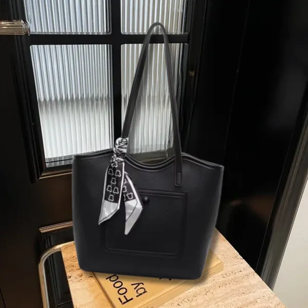 Black_Handbag_for_Women_|_Stylish_PU_Leather_with_Multiple_Utility_Pockets