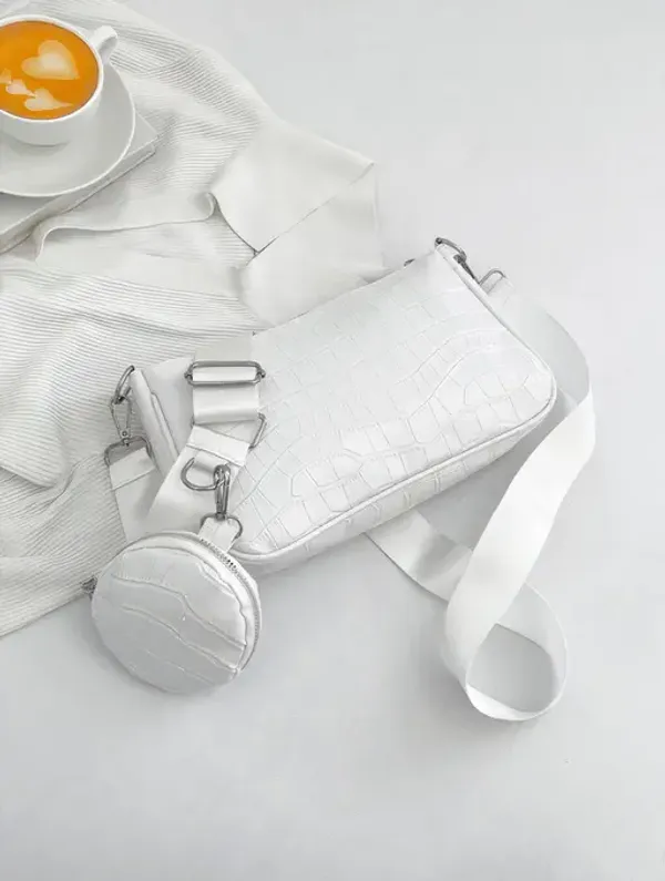 White_Small_Crossbody_Bags_For_Women_Trendy_Flap_Saddle_Croco_Purses_Combo_With_Tassel_Vegan_Leather_Shoulder_Bag